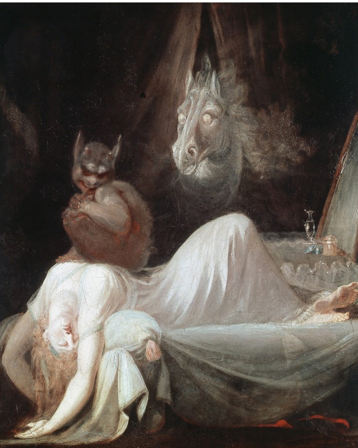 The Nightmare (1781) by Henry Fuseli is one of the most famous depictions of a dream – it continues to defy interpretation
