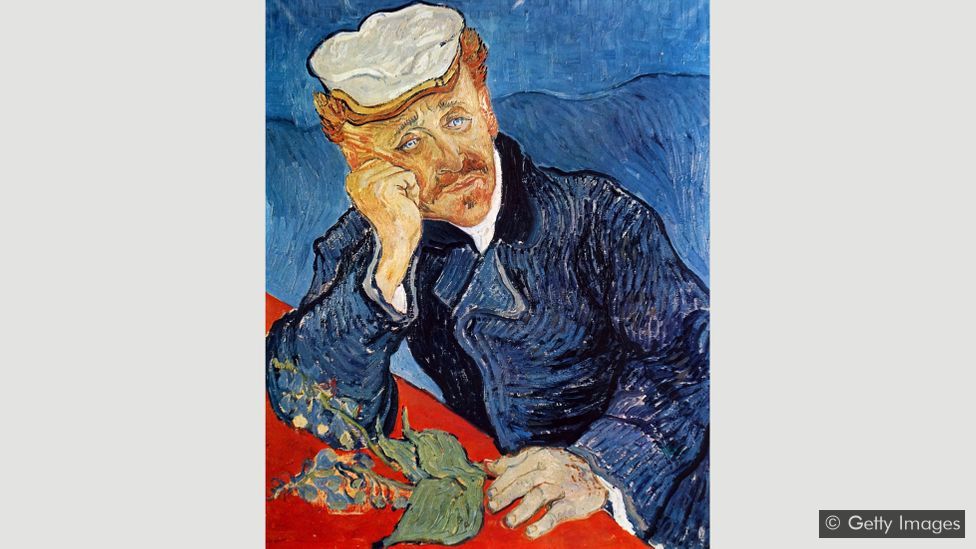 Van Gogh wrote: “I have found a true friend in Dr Gachet… so much do we resemble each other physically and also mentally” – he finished this portrait weeks before shooting himself