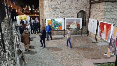 Photo of Колективна изложба за крај на 11-тото издание на меѓународната ликовна колонија во Тетово