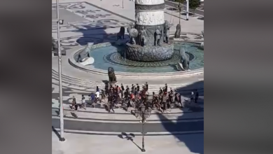 Photo of ВИДЕО: „Мртов Шиптар, добар Шиптар…“ – скандалозен говор на омраза од навивачи на плоштад Македонија