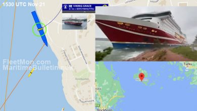 Photo of ВИДЕО: Брод се насука на еден фински остров, патниците не се загрозени