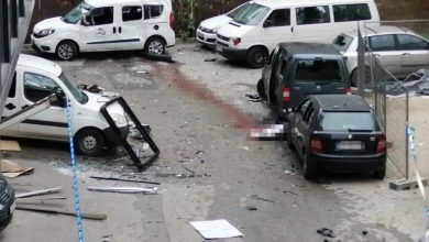 Photo of Еве како изгледа местото на страшната експлозија во центарот на Белград (ФОТО/ВИДЕО)