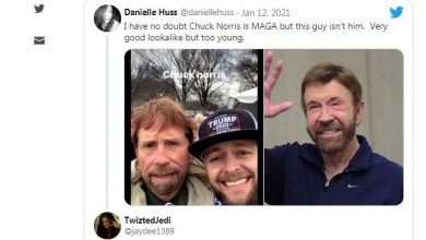 Photo of Двојник на Чак Норис кај Капитол стана хит на интернет