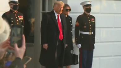 Photo of ВИДЕО: Трамп и Меланија  ја напуштија Белата куќа за последен пат како претседател и прва дама