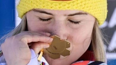 Photo of Злато за Линсбергер во женскиот слалом на СП во алпско скијање