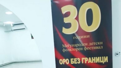 Photo of Изложба за 30 години од меѓународниот детски фолклорен фестивал „Оро без граници“