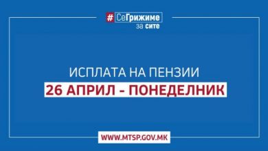 Photo of Пензионерите ќе ги добијат пензиите пред празниците, од понеделник почнува етапната исплата