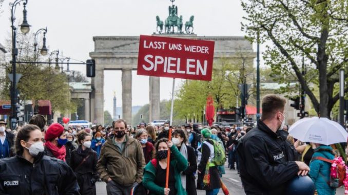 protesti germanija