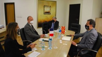 Photo of Францускиот амбасадор Сирил Бомгартнер во работна посета на АВМУ