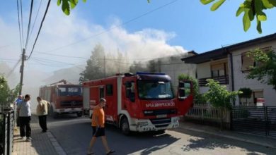 Photo of Пожар во куќа во Радишани, спасено едно лице, интервенирале 15 пожарникари