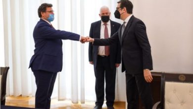 Photo of Претседателот Пендаровски се сретна со Зеф Мази, главен преговарач на Албанија со ЕУ