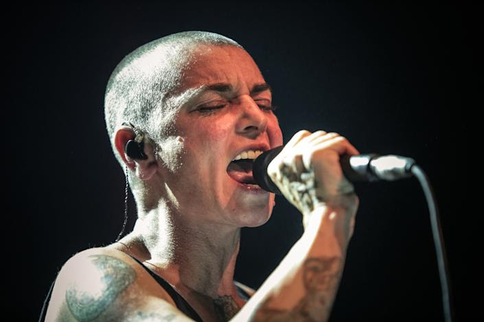 Irish singer Sinead O'Connor, 54, writes in her new memoir, Rememberings, about the shocking incident during which she tore up a photo of Pope John Paul II on Saturday Night Live. (Photo: Christie Goodwin/Redferns via Getty Images)