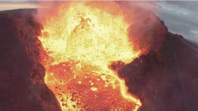 Photo of Дрон влета во лавата на вулкан на Исланд, снимена ерупцијата одблизу