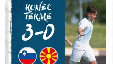 Photo of Македонските фудбалери до 21 година поразени од Словенија