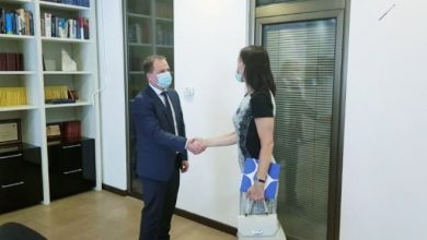 Photo of Средба на заменик министерот на МИОА Бајдевски со естонската амбасадорка Карелсон