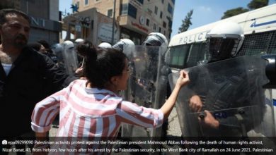 Photo of Стотици Палестинци протестираа по смртта на критичарот на палестинските власти