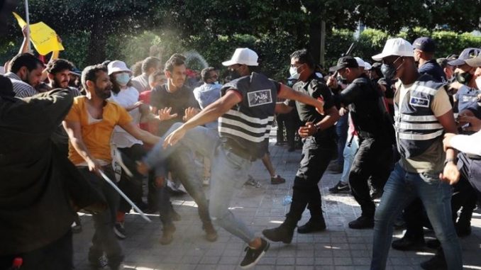 tunis protesti