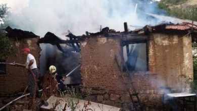 Photo of Изгоре куќа во пожар во делчевското село Град