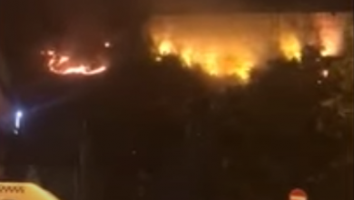 Photo of Пожар на Скопското кале