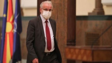 Photo of Проштална средба на претседателот на Собранието Џафери со израелскиот амбасадор Оријан