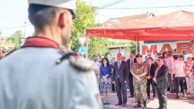 Photo of Одбележана 20-годишнината од загинувањето на армиските припадници кај Љуботенски Бачила