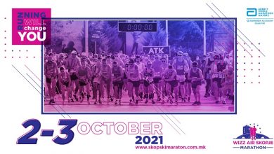 Photo of Уште 20 дена до 17тиот Виз Ер Скопски Маратон 2021