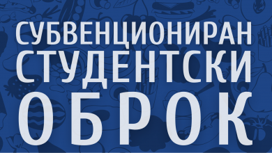 Photo of Продолжен рокот за пријавување за субвенциониран студентски оброк