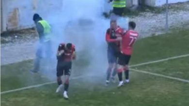 Photo of Видео: Со „Топовски удар“ навивачите на Шкендија го повредија Бејтулаи