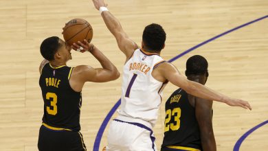 Photo of Џордан Пул е третиот играч во историјата на Вориорс кој постигнал 30+ поени во своето деби во плејофот
