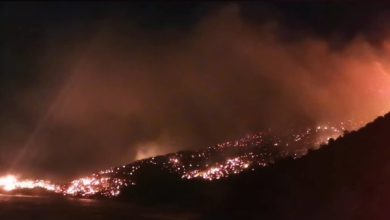 Photo of Голем шумски пожар на грчкиот остров Самос