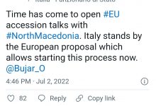Photo of Италија го поддржува европскиот предлог за Северна Македонија