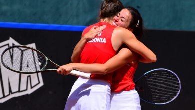 Photo of Македонските тенисерки против Португалија во финалето на Били Џин Кинг купот