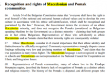 Photo of Бугарија има обврска да ги заштити правата на македонското малцинство, вели извештај на ОН