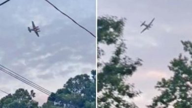 Photo of Приземјен авионот чиј пилот се закануваше дека ќе се урне врз „Волмарт