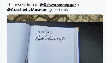 Photo of Шварценегер критикуван за пораката во Книгата за гости во Аушвиц