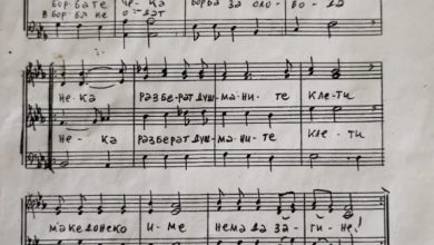 Photo of Во оригиналната верзија на “A бре македонче” изведена во 1941 текстот е “денешните тирани” а не “клетите фашисти”. Нема цензура како што вчера пишуваа