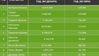 Photo of (ФОТО) Кои се топ-10 извршители во Македонија – Кокина, со најголема добивка