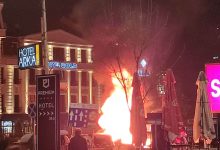 Photo of Вечерва беа опожарени три контејнера  Лоцирани на скопски Бит Пазар