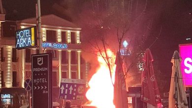 Photo of Вечерва беа опожарени три контејнера  Лоцирани на скопски Бит Пазар