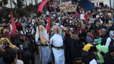 Photo of Традиционално дефиле под маски на Вевчанскиот карневал