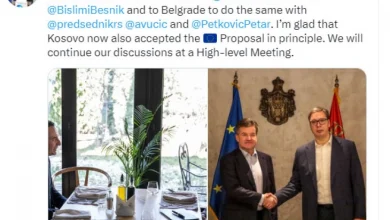 Photo of Лајчак: Задоволство што Косово начелно го прифати предлогот на ЕУ