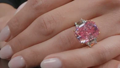 Photo of ВИДЕО: Редок розов дијамант на аукција, проценет на 35 милиони долари  Скапоцениот „чист“ камен од 10,57