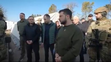 Photo of (ВИДЕО) Зеленски го посети Херсон: Сè ќе обновиме