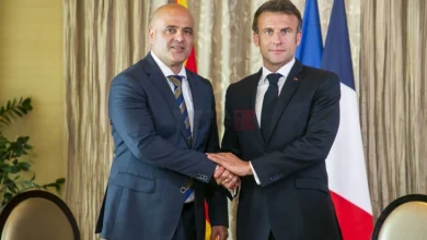 Photo of Ковачевски – Макрон: Франција сака да ја види Северна Македонија успешна и интегрирана во ЕУ