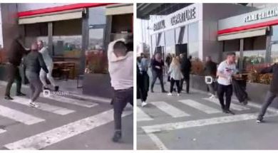 Photo of (ВИДЕО) Зошто ја гледаш жена ми?“: Масовна тепачка на аеродромот во Приштина