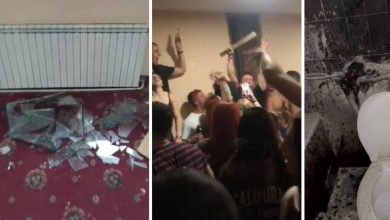 Photo of (Видео) Хрватски студенти демолирале хотел во Охрид
