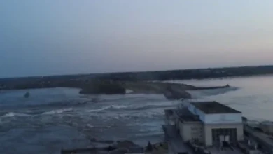 Photo of Видео: Крената во воздух браната Какховка, во јужна Украина
