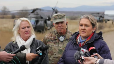 Photo of Обраќања на Петровска, Ѓурчиновски и Агелер (во живо)