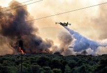 Photo of Молњи предизвикаа два шумски пожари на грчкиот остров Тасос
