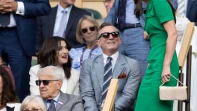 Photo of Даниел Крег и Рејчел Вajс снимени на Вимблдон – ги поздравија принцот Вилијам и Кејт Мидлтон